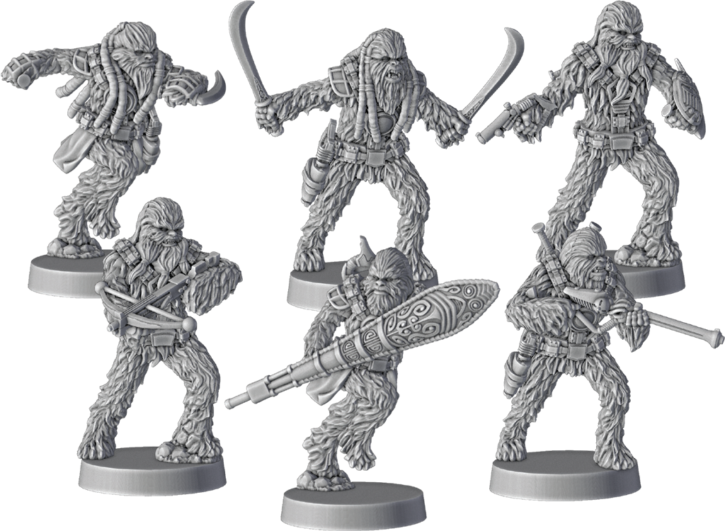 Star Wars Légion : Combattants Wookies (Extension d'Unité)