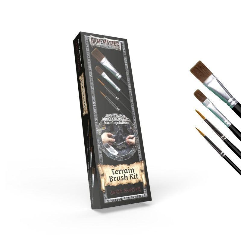 Army Painter - Pinceaux -  Mega Brush Set GameMaster Kit de pinceaux à décors