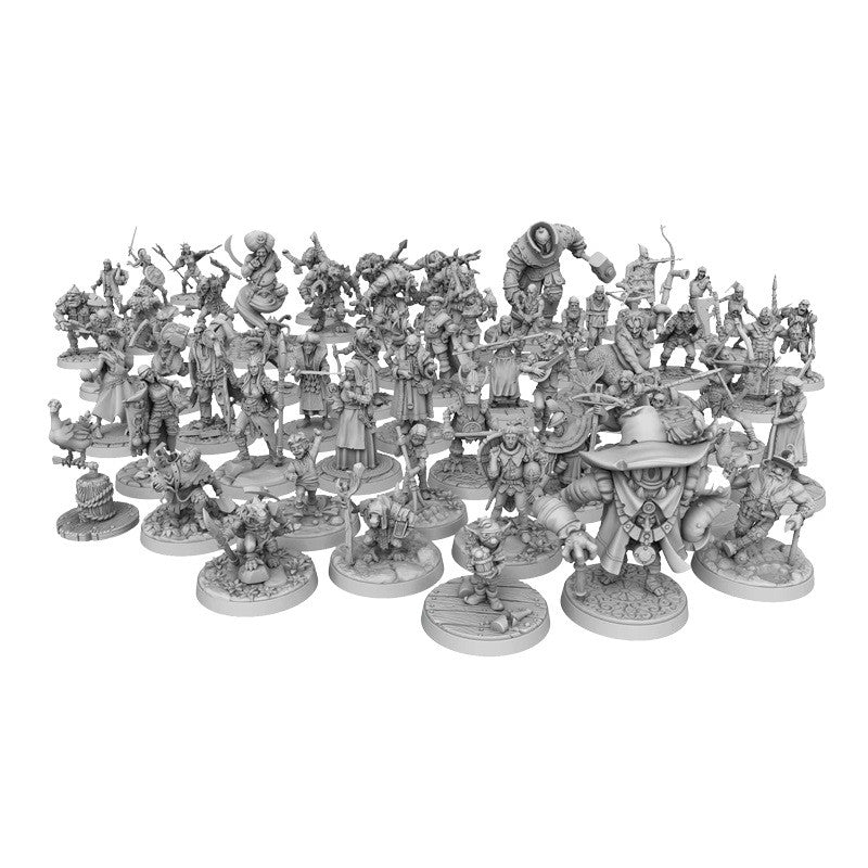 Dungeons & Lasers : NPC Miniature Pack (Figurines)