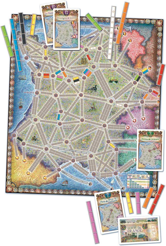 Les Aventuriers du Rail : France/Old West (Extension)