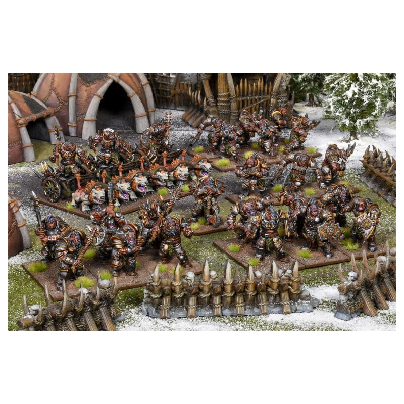Kings of war ogres  - MÉGA ARMÉE (LIVRAISON GRATUITE)
