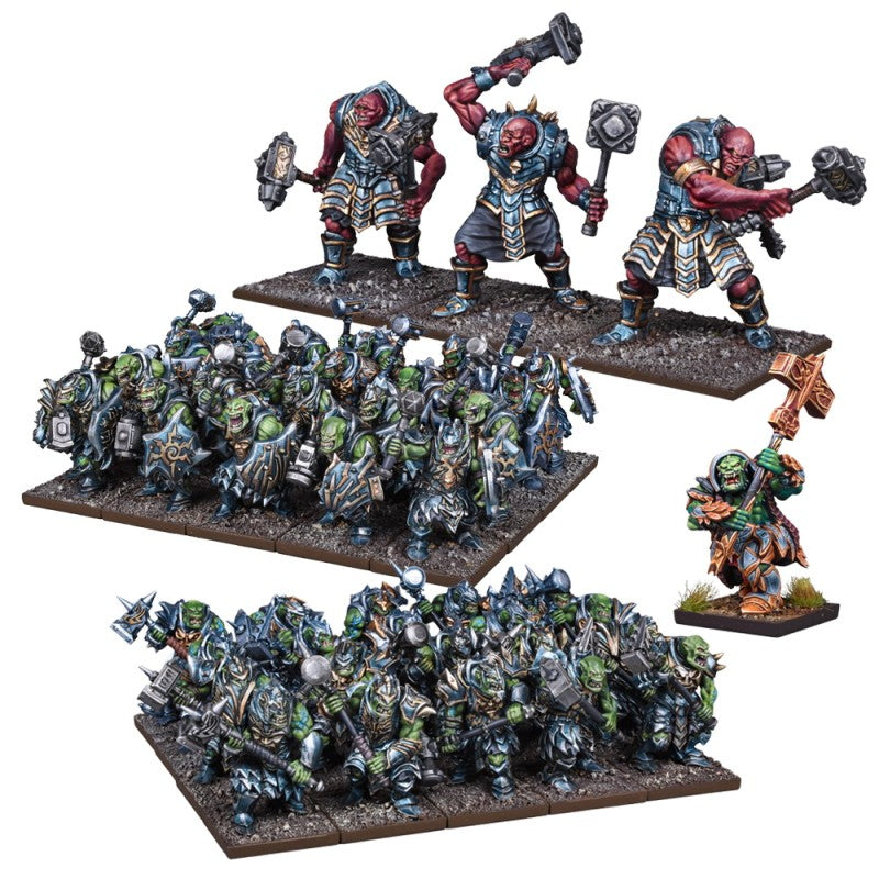 Kings of War Orcs de la Faille - ARMÉE (2021) (LIVRAISON GRATUITE)