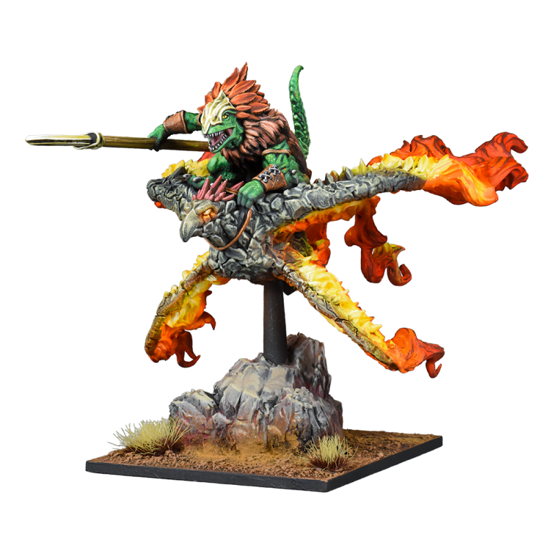 Kings of War Salamandres -SEIGNEUR CÉLESTE GHEKKOTAH