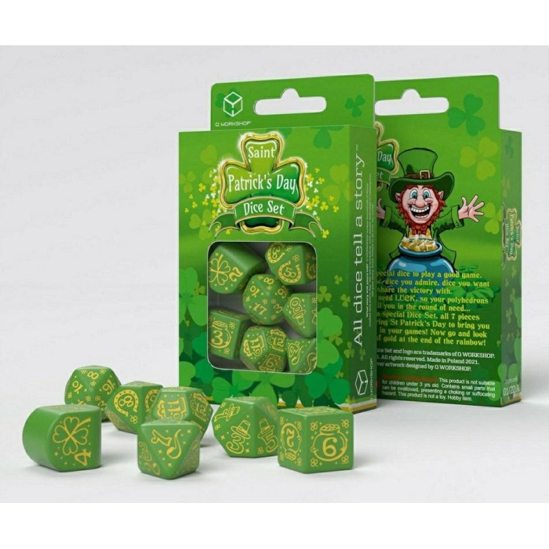 Set de Dés St. Patrick - Le Porte-Bonheur (7)